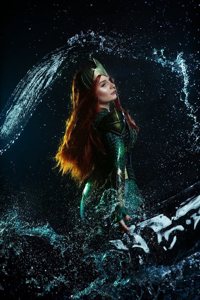 Russian Cosplay: Mera (Aquaman) by Elle