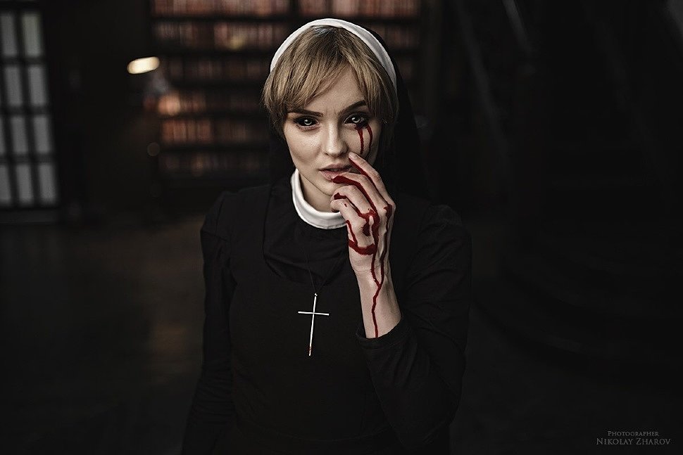 Russian Cosplay: Sister Mary Eunice (American Horror Story) by katssby