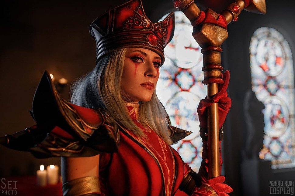 Russian Cosplay: High Inquisitor Whitemane (World of Warcraft)