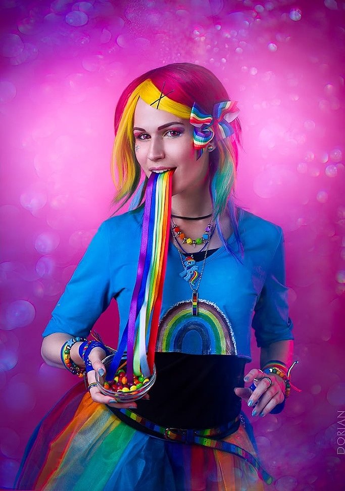Russian Cosplay: Rainbow Dash (My Little Pony)