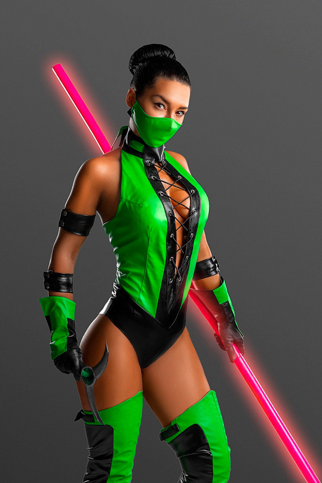 [Cosplay] Jade (Ultimate Mortal Kombat 3) by Anna Shakh