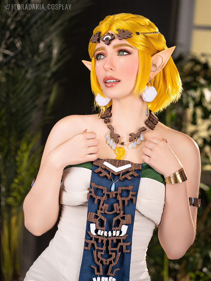 [Cosplay] Zelda (The Legend of Zelda) by Floradaria #Inspired