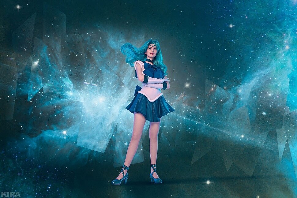 [Cosplay] Sailor Neptune (Sailor Moon) by Kristina Borodkina
