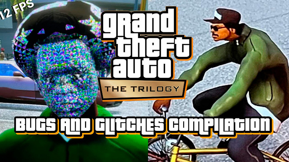 [Fun Video] GTA Trilogy Remastered Bugs Compilation