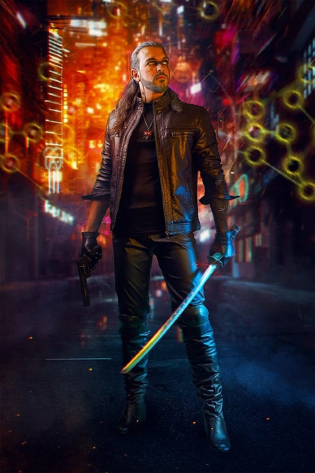 Russian Cosplay: The Witcher / Cyberpunk 2077 (Mash-up)