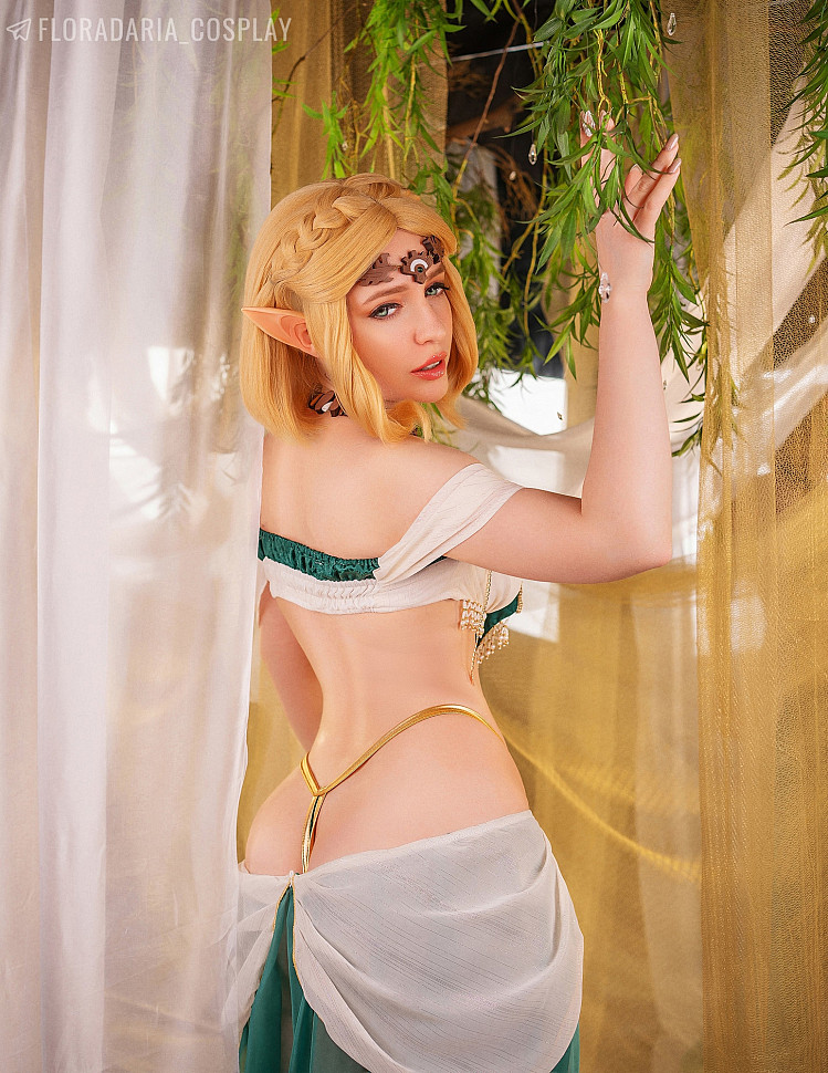 [Cosplay] Zelda (The Legend of Zelda) by Floradaria #Inspired