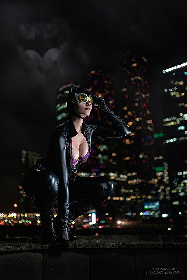 Russian Cosplay: Catwoman (DC Comics) by Blue Wolf