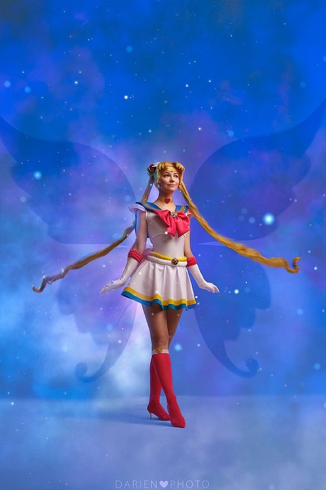 Russian Cosplay: Princess Serenity (Sailor Moon)
