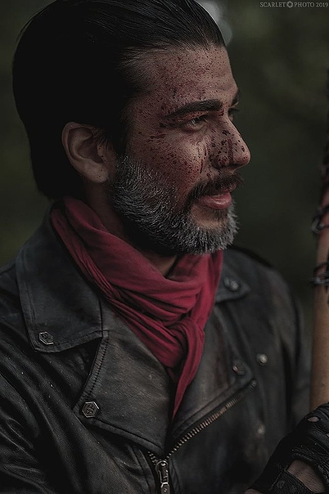 Russian Cosplay: Negan (The Walking Dead) by Alvey Alvarez