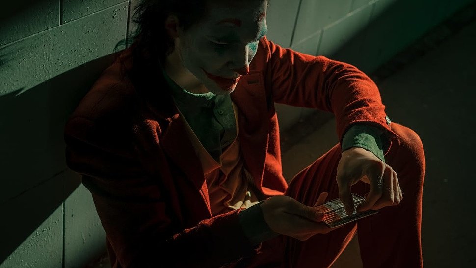 Russian Cosplay: Joker (DC Comics) by Nova Poltorashnik