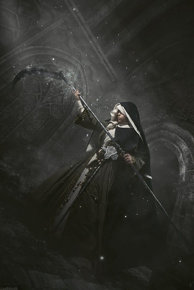 Russian Cosplay: Sister Friede (Dark Souls 3 Ashes of Ariandel)