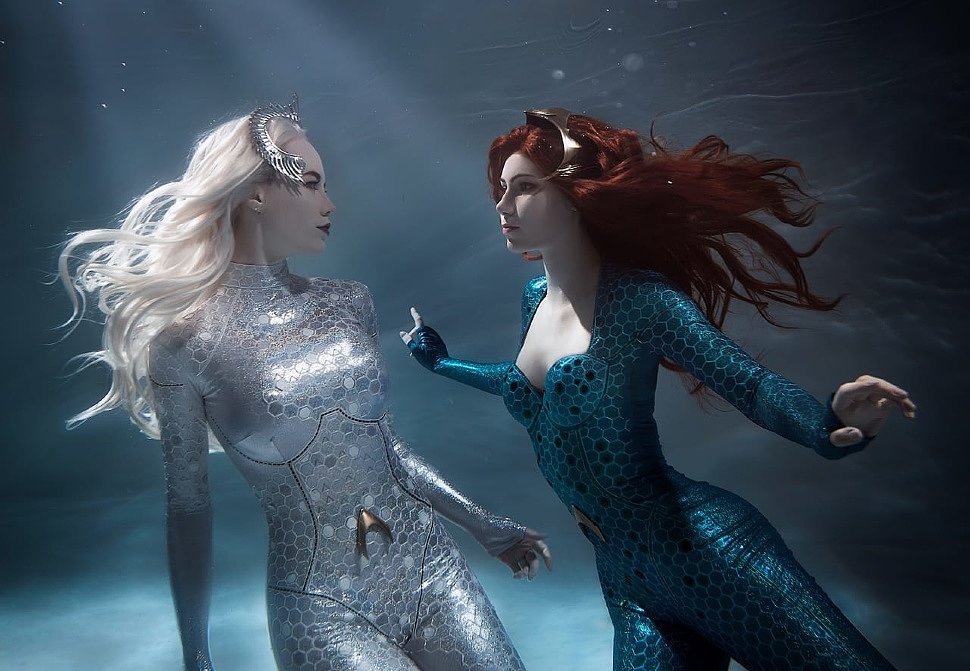 Russian Cosplay: Atlanna & Mera (Aquaman)
