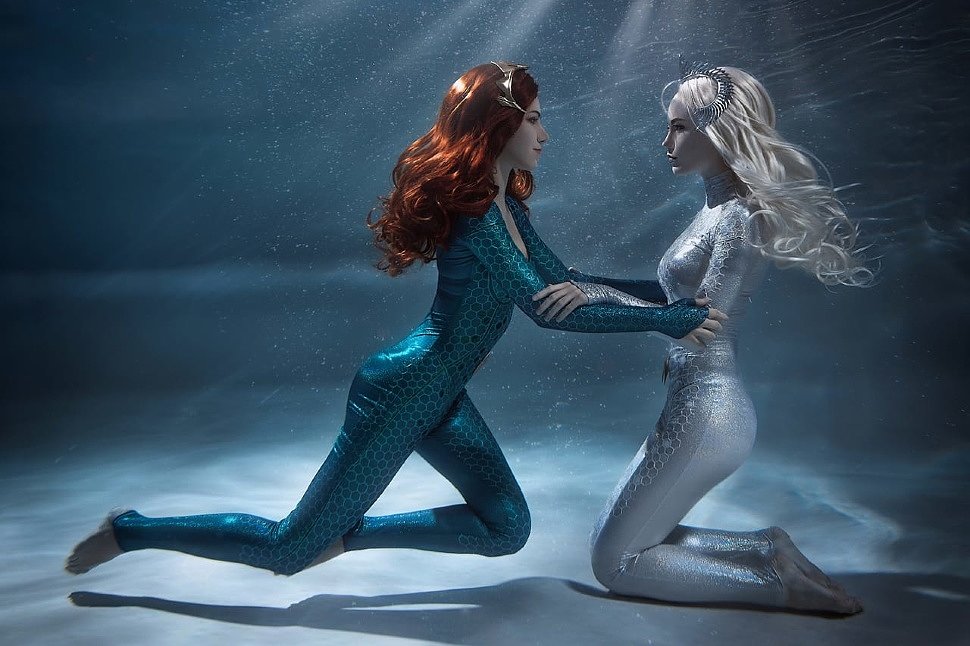 Russian Cosplay: Atlanna & Mera (Aquaman)