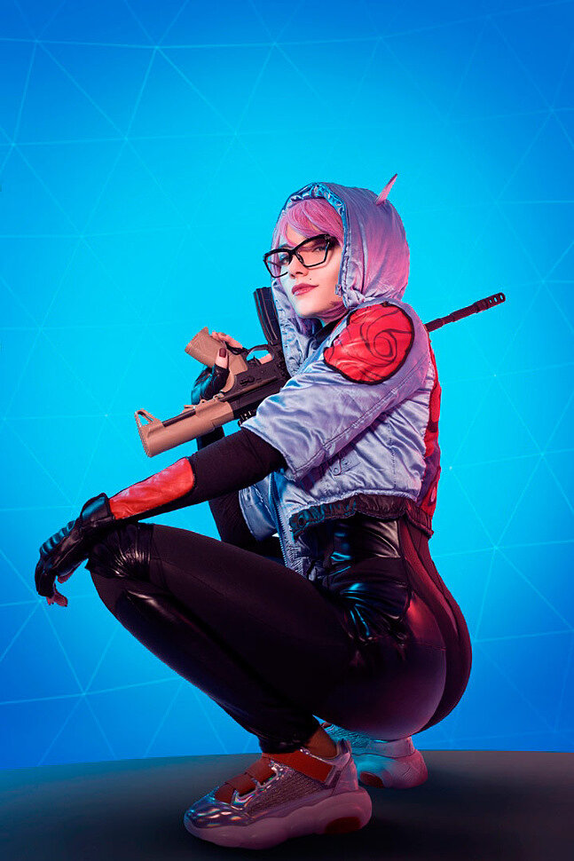 Russian Cosplay: Lynx (Fortnite) by CarryKey