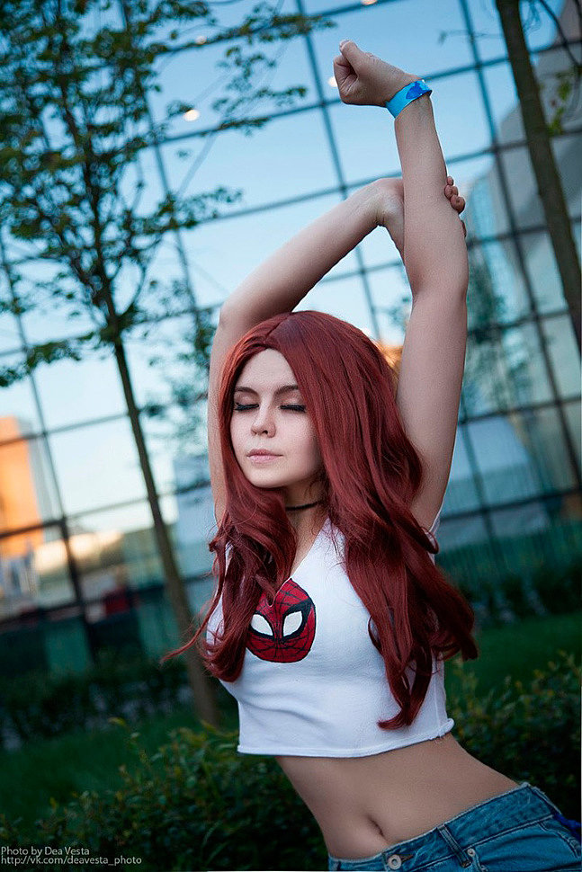 Russian Cosplay: Mary Jane (Spider-man) by Asami Gate