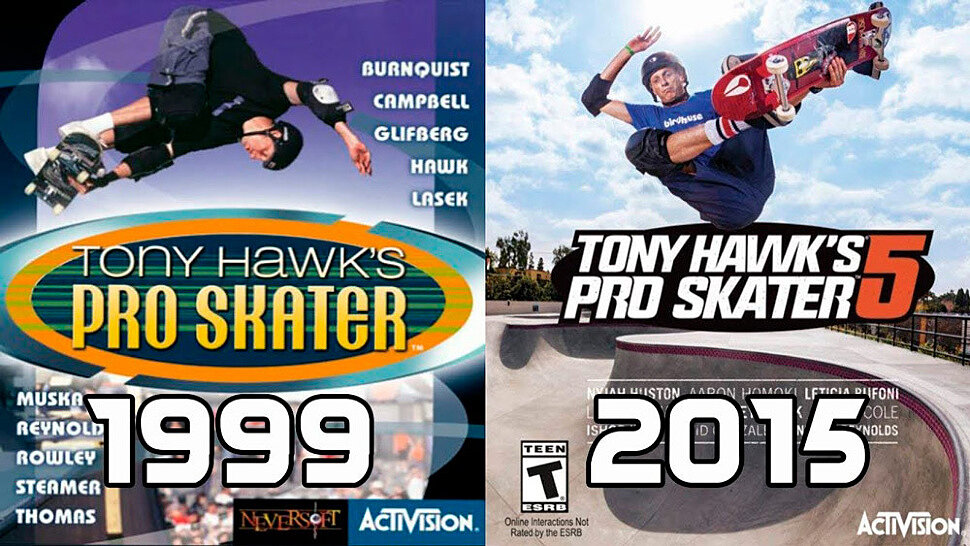 [Fun Video] All Tony Hawk Games (1999-2015)