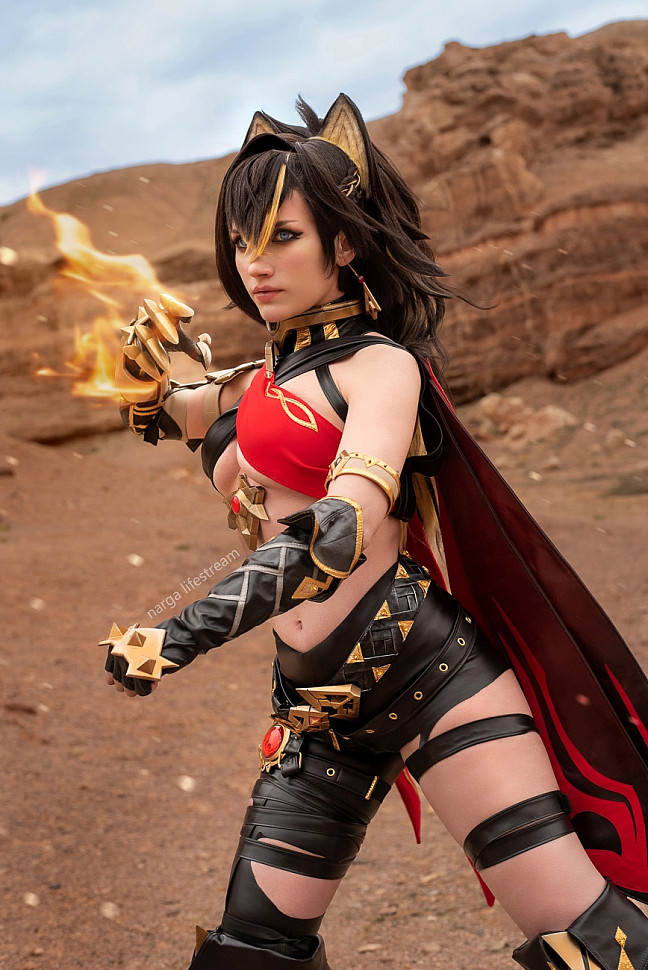 [Cosplay] Dehya (Genshin Impact) by Narga