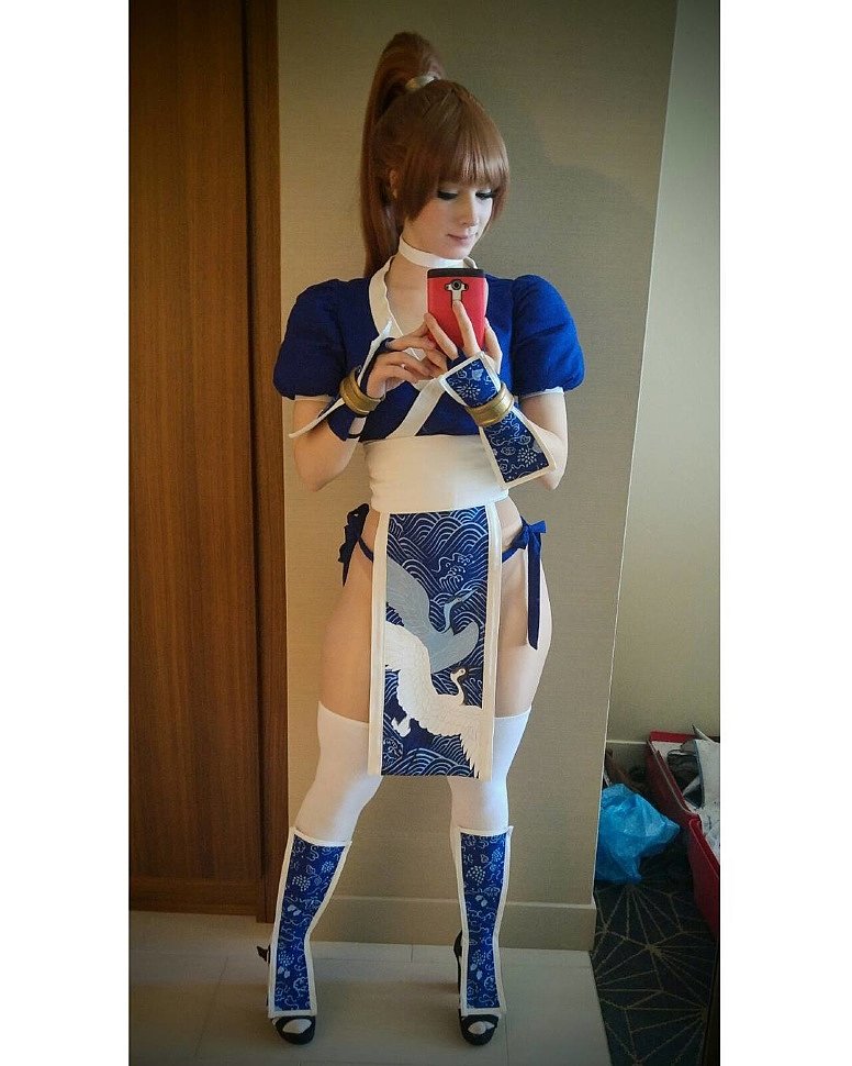 Cosplay: Kasumi (Dead or Alive 5) by Enji Night