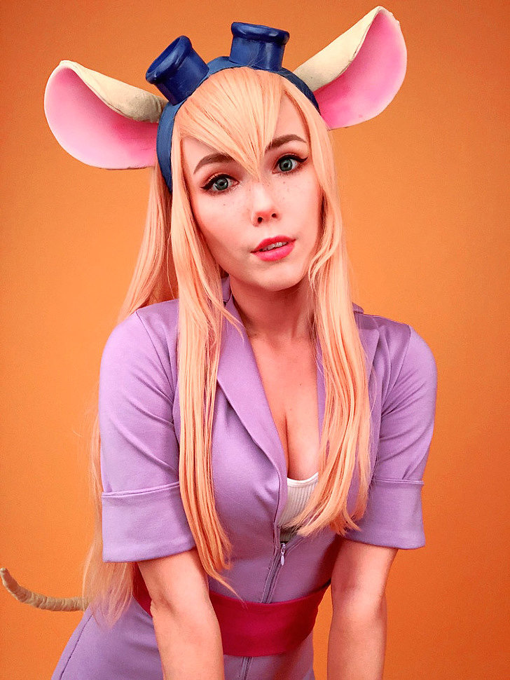 Russian Cosplay: Gadget (Chip and Dale) by Helen Stifler
