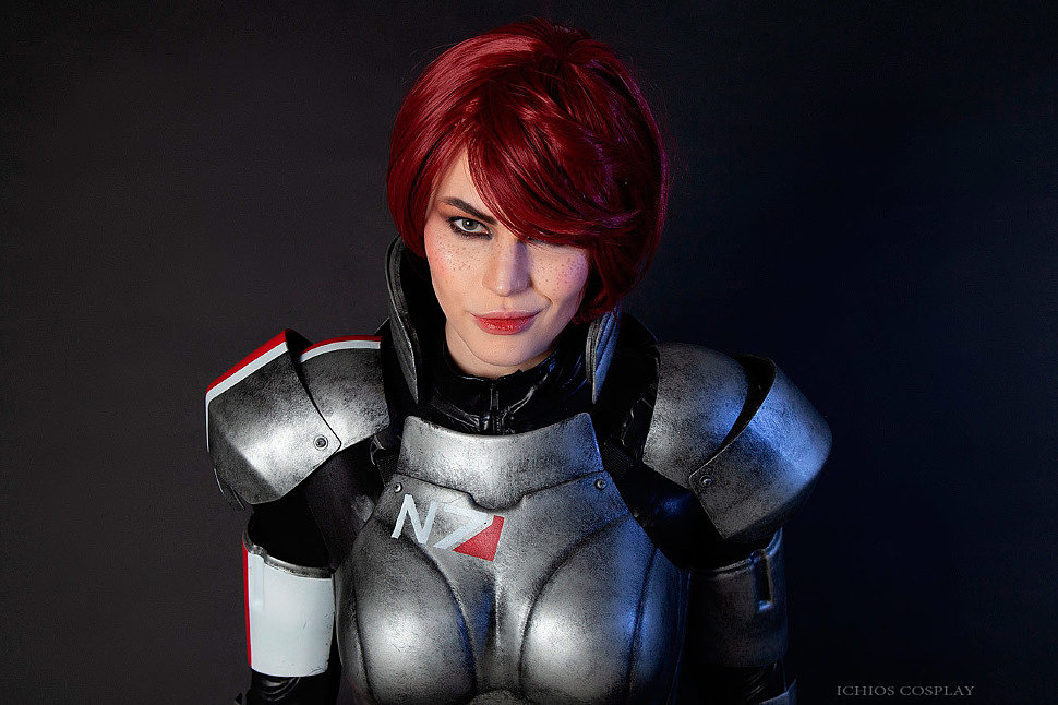 Russian Cosplay: Shepard (Mass Effect) by Anya iChios