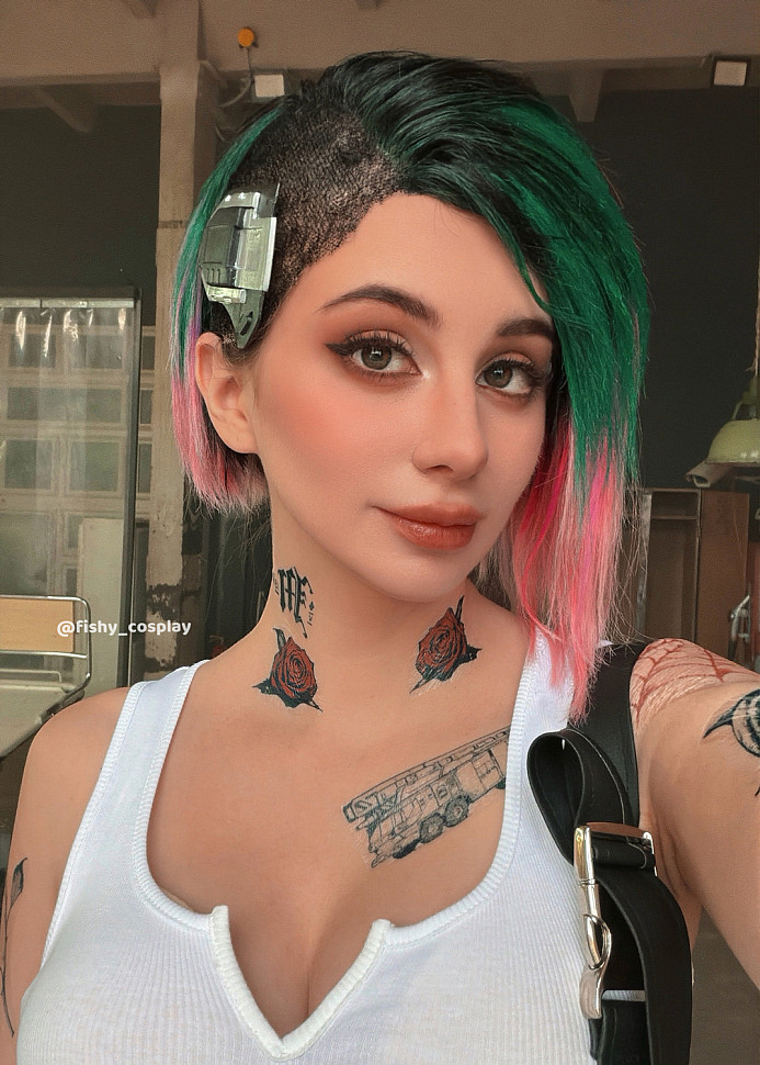 [Cosplay] Judy (Cyberpunk 2077) by Fishy #Inspired