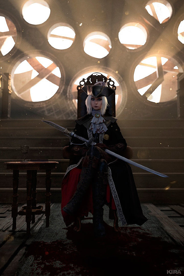 Russian Cosplay: Lady Maria of Astral Clocktower (Bloodborne)