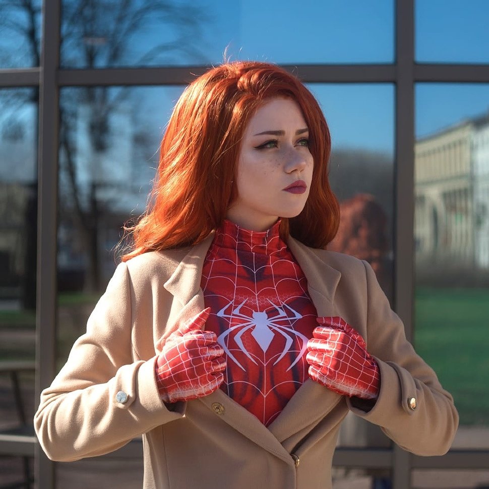 Russian Cosplay: Mary Jane Watson (Spider-man)