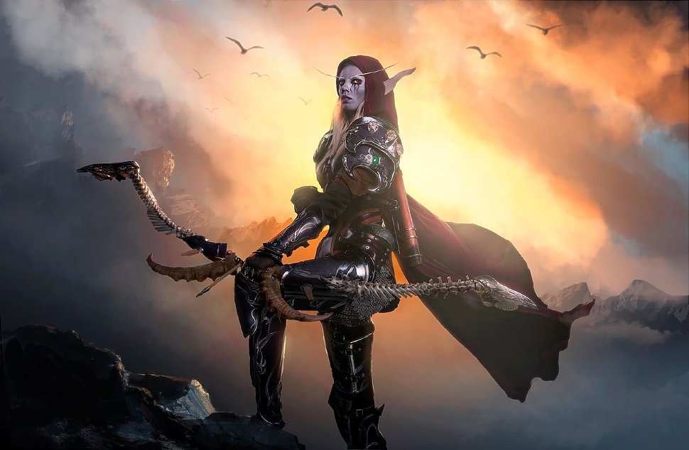 Russian Cosplay: Sylvanas Windrunner (World Of Warcraft)