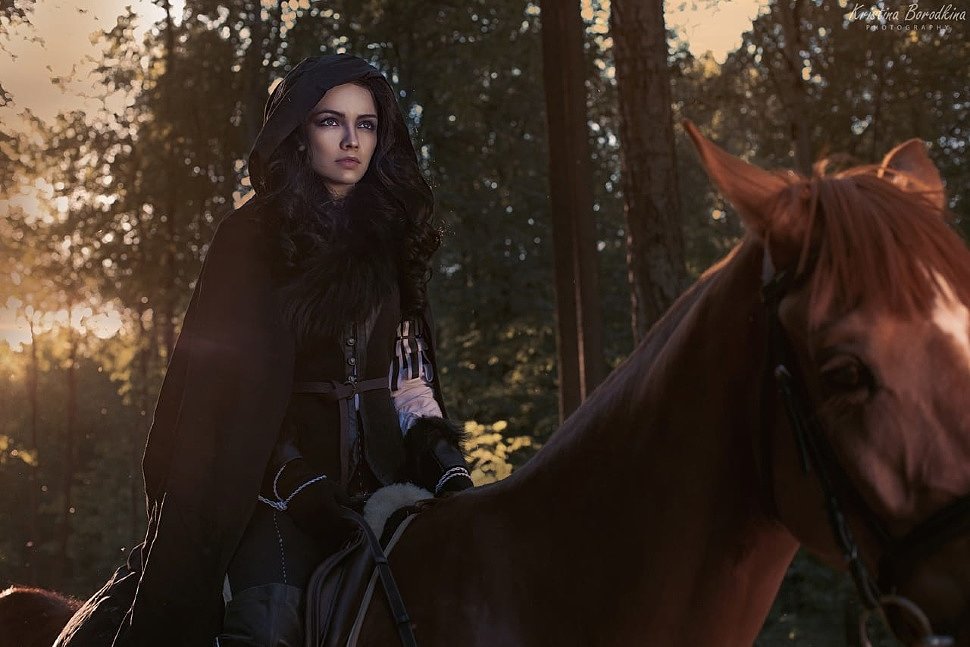 Russian Cosplay: Yennefer (The Witcher) by Ekaterina Semadeni