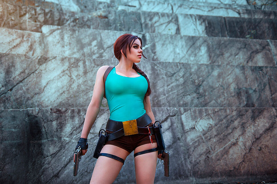 Russian Cosplay: Lara Croft (Tomb Raider) by Alice Cosplay