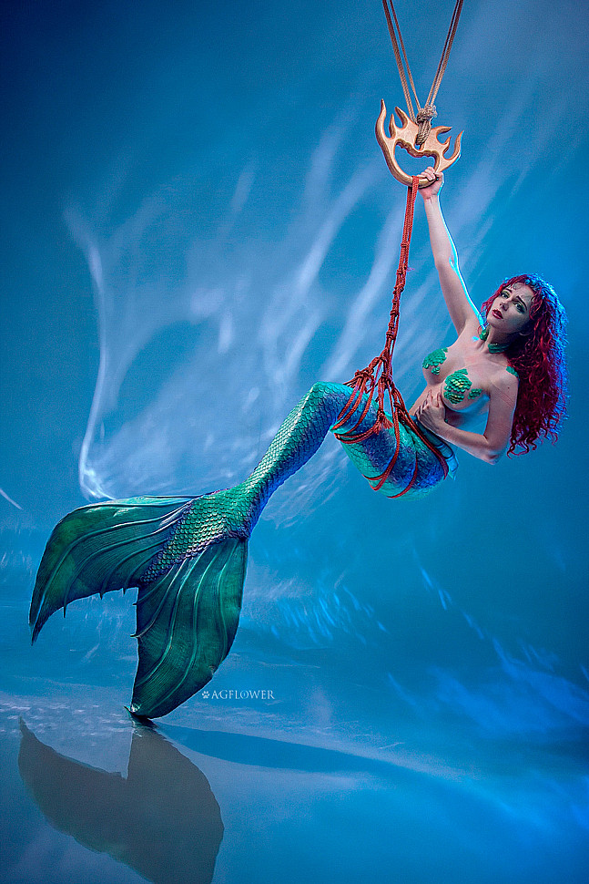 [Cosplay] Shibari Mermaid by AGflower