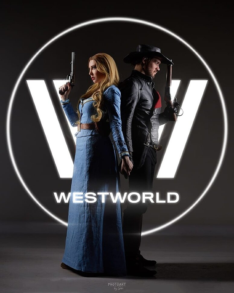 Russian Cosplay: Dolores Abernathy & Hector Escaton (Westworld) by Olya Bony & Selgis