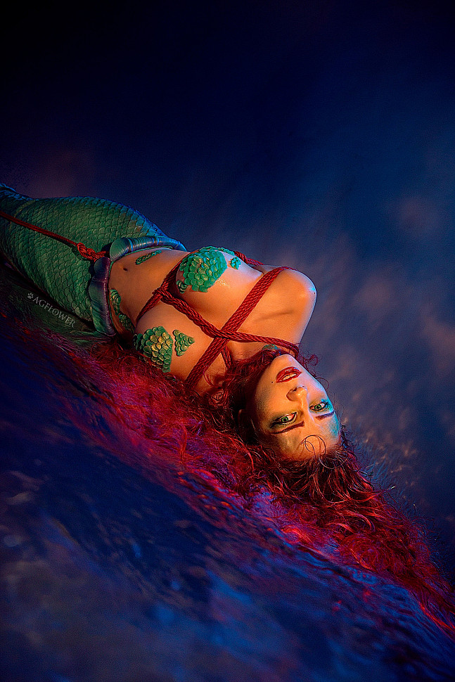 [Cosplay] Shibari Mermaid by AGflower