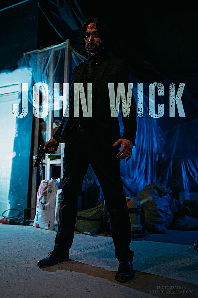 Russian Cosplay: John Wick