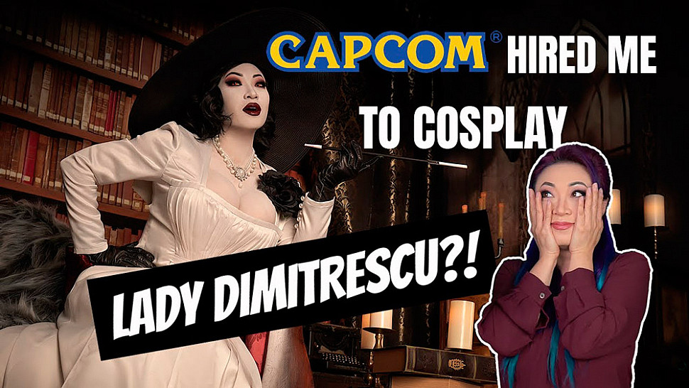 [Fun Video] Cosplaying Lady Dimitrescu from Resident Evil Village for Capcom!