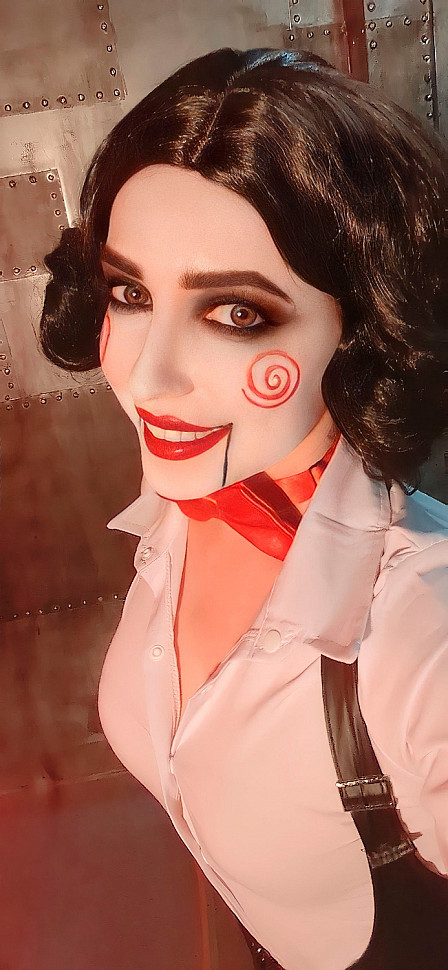 [Cosplay] Billy the Puppet (Saw) by Floradaria