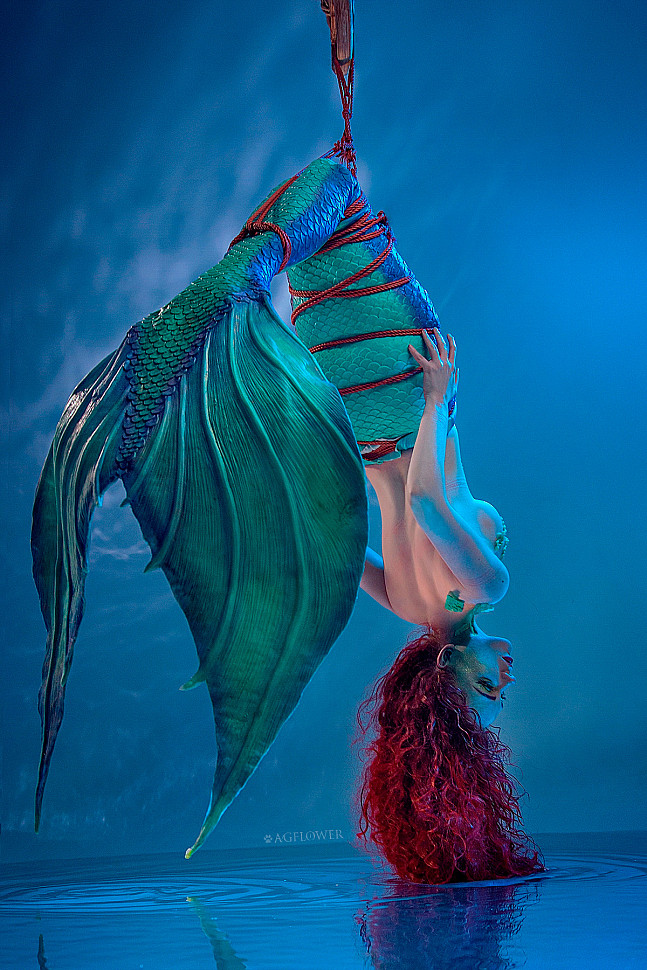[Cosplay] Shibari Mermaid by AGflower