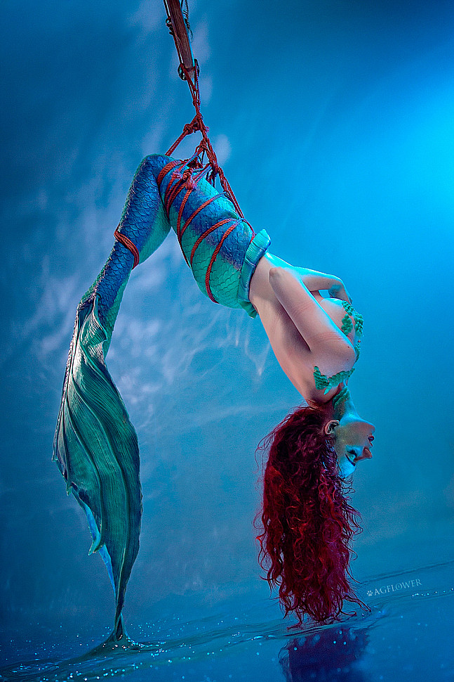 [Cosplay] Shibari Mermaid by AGflower