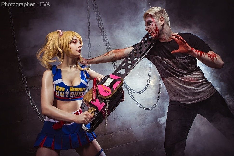 Russian Cosplay: Juliet Starling (Lollipop Chainsaw) by Daria Hime
