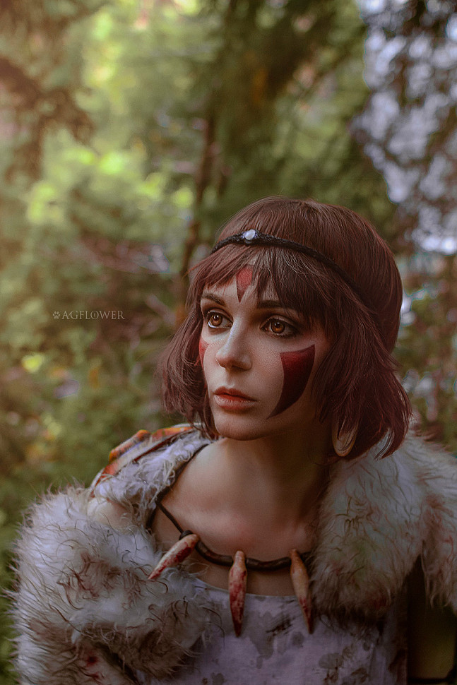 [Cosplay] San (Princess Mononoke) by AGflower