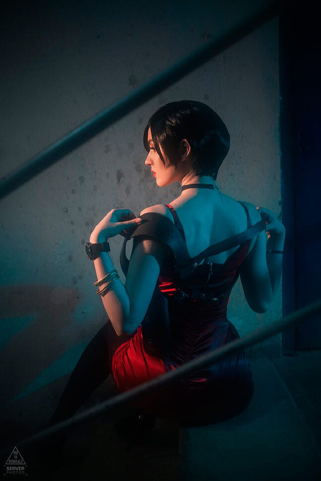 Russian Cosplay: Ada Wong (Resident Evil 2) by oniksiyasofinikum