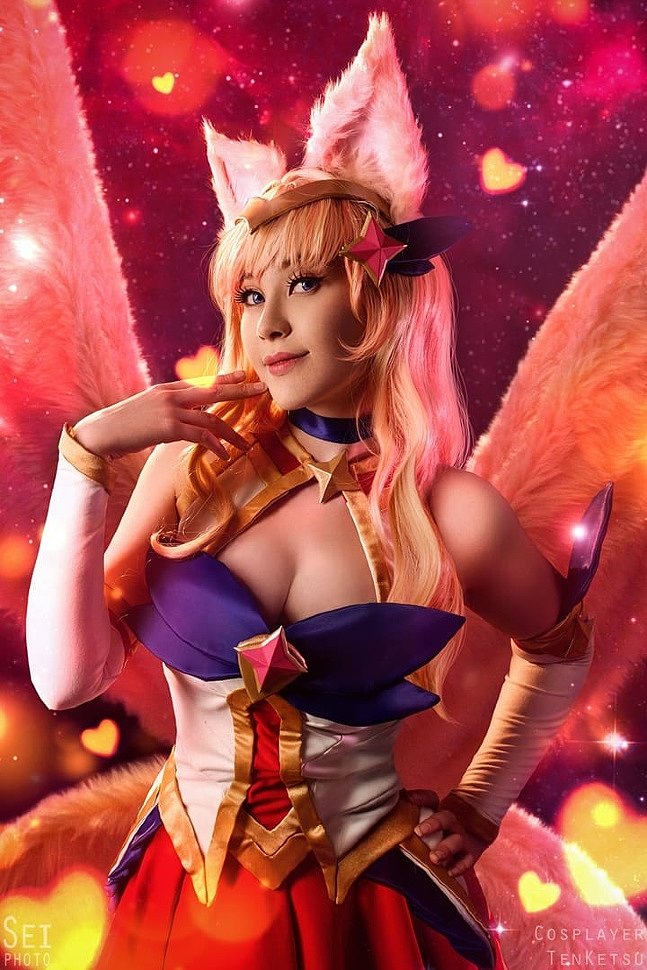 Russian Cosplay: Ahri Star Guardians (League of Legends)