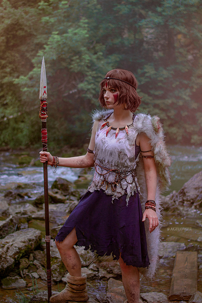 [Cosplay] San (Princess Mononoke) by AGflower
