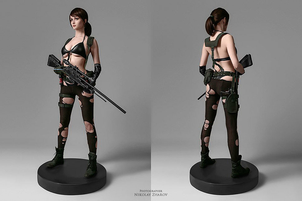Russian Cosplay: Quiet, Snake (Metal Gear Solid V)