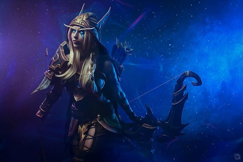 Russian Cosplay: Alleria Windrunner (World of Warcraft) by Lady Melamori