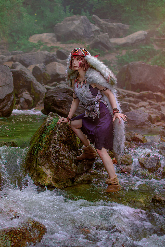 [Cosplay] San (Princess Mononoke) by AGflower