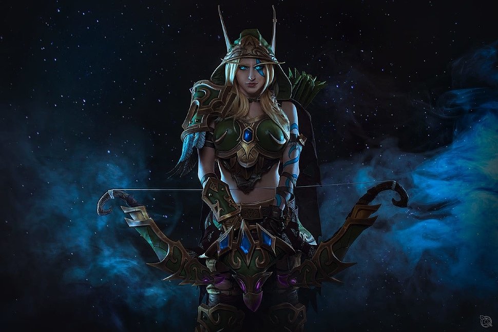 Russian Cosplay: Alleria Windrunner (World of Warcraft) by Lady Melamori