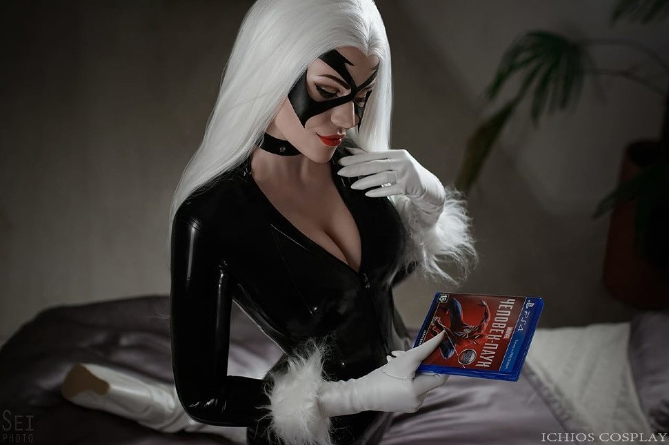 Russian Cosplay: Black Cat (Marvel Comics) by Anya Erlstreim