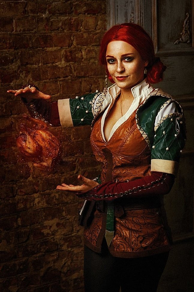Russian Cosplay: Triss (The Witcher)