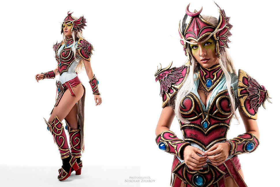 Russian Cosplay: Tyrande (Heroes of the Storm)